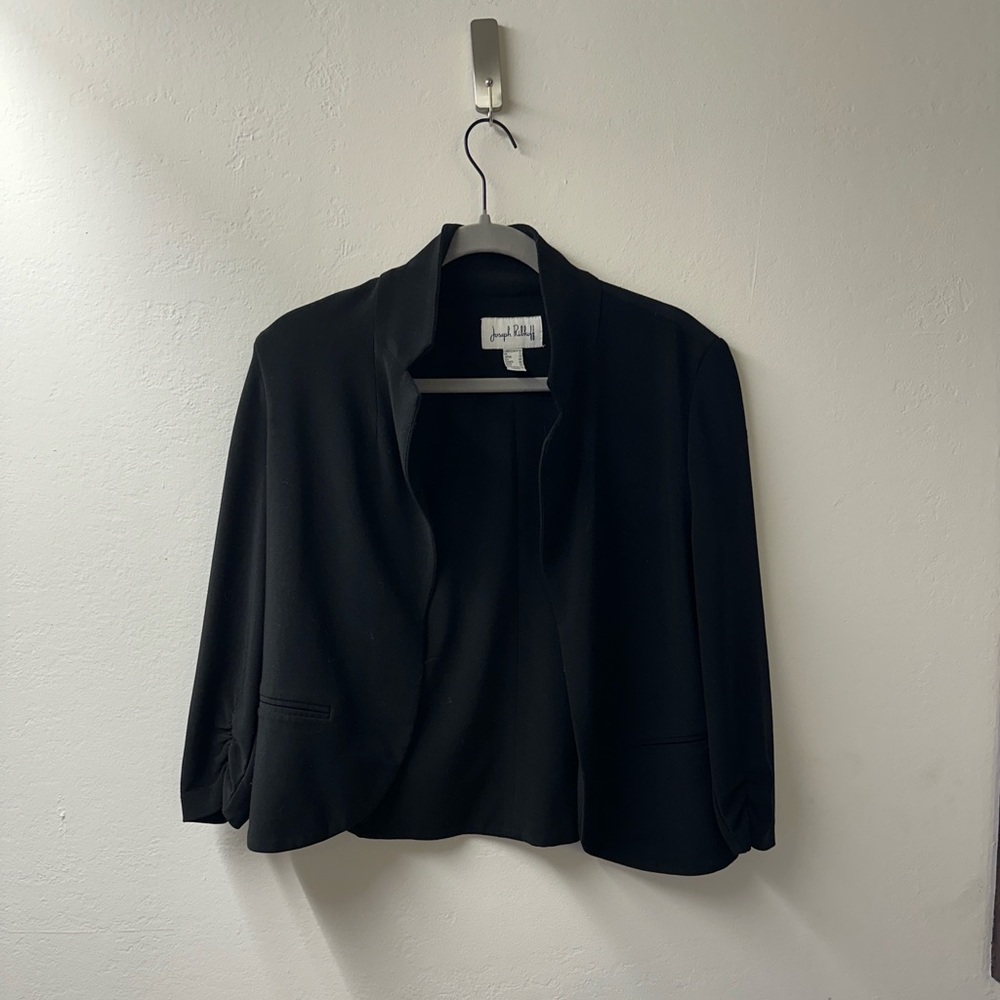 Joseph Ribkoff Classic Black Blazer - Picture 5 of 8